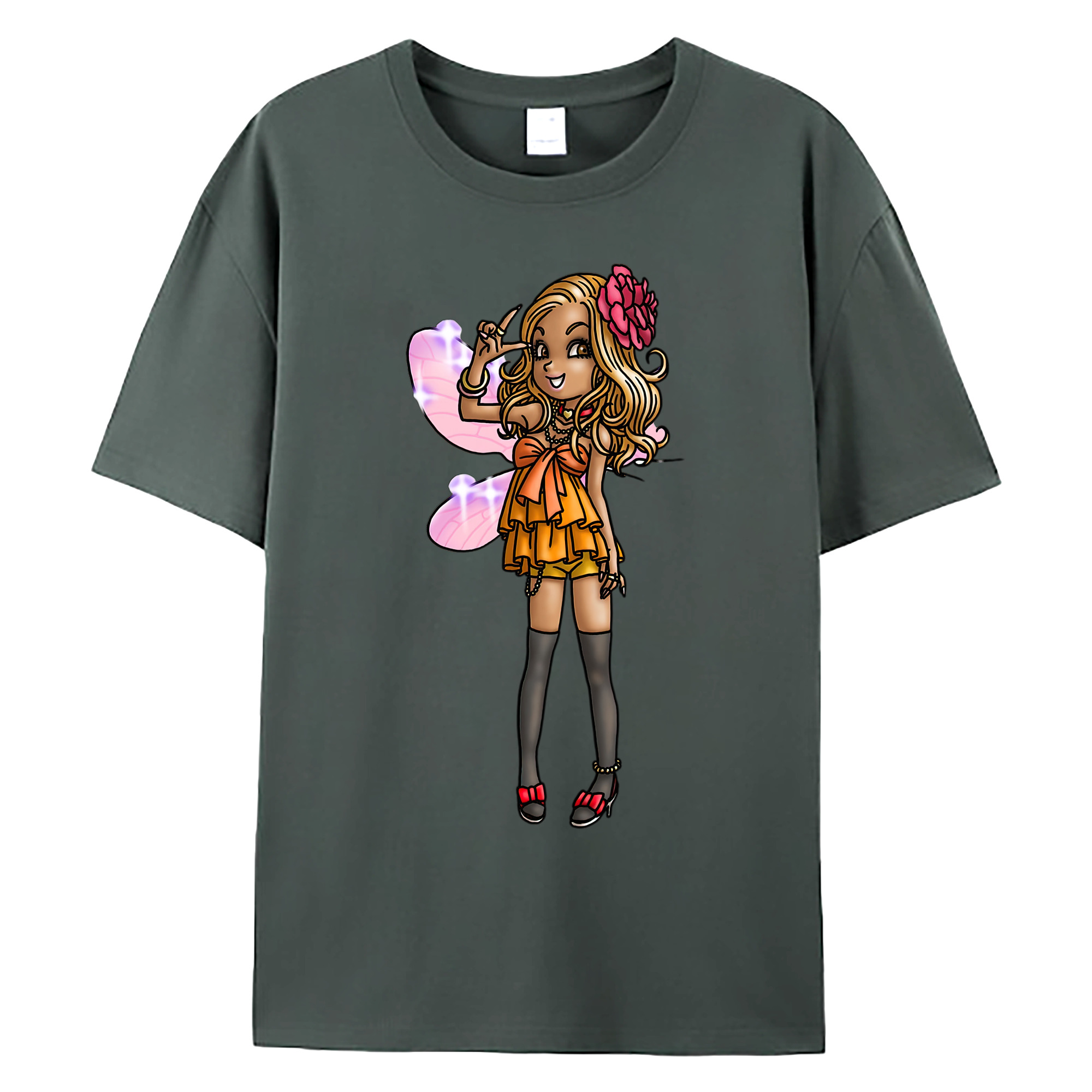（画像用） ドラゴンクエスト Doragon Kuesuto Dragon Quest 綿100％ メンズ半袖Tシャツ｜肌触りやわらか＆通気性